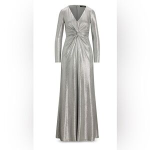Ralph lauren Silver Gown